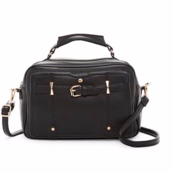 Pink Haley Handbags - Black Satchel Bag